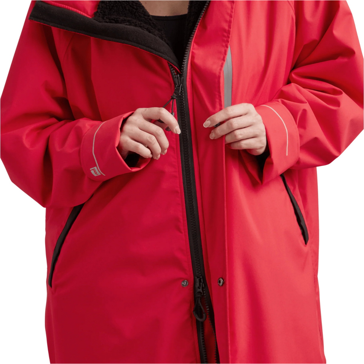 2026 Red Paddle CO Long Sleeve Pro Change Robe Evo 002-009-006-0260 - Siren Red